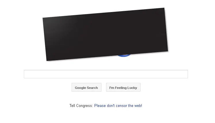 Google's "Censored" Page